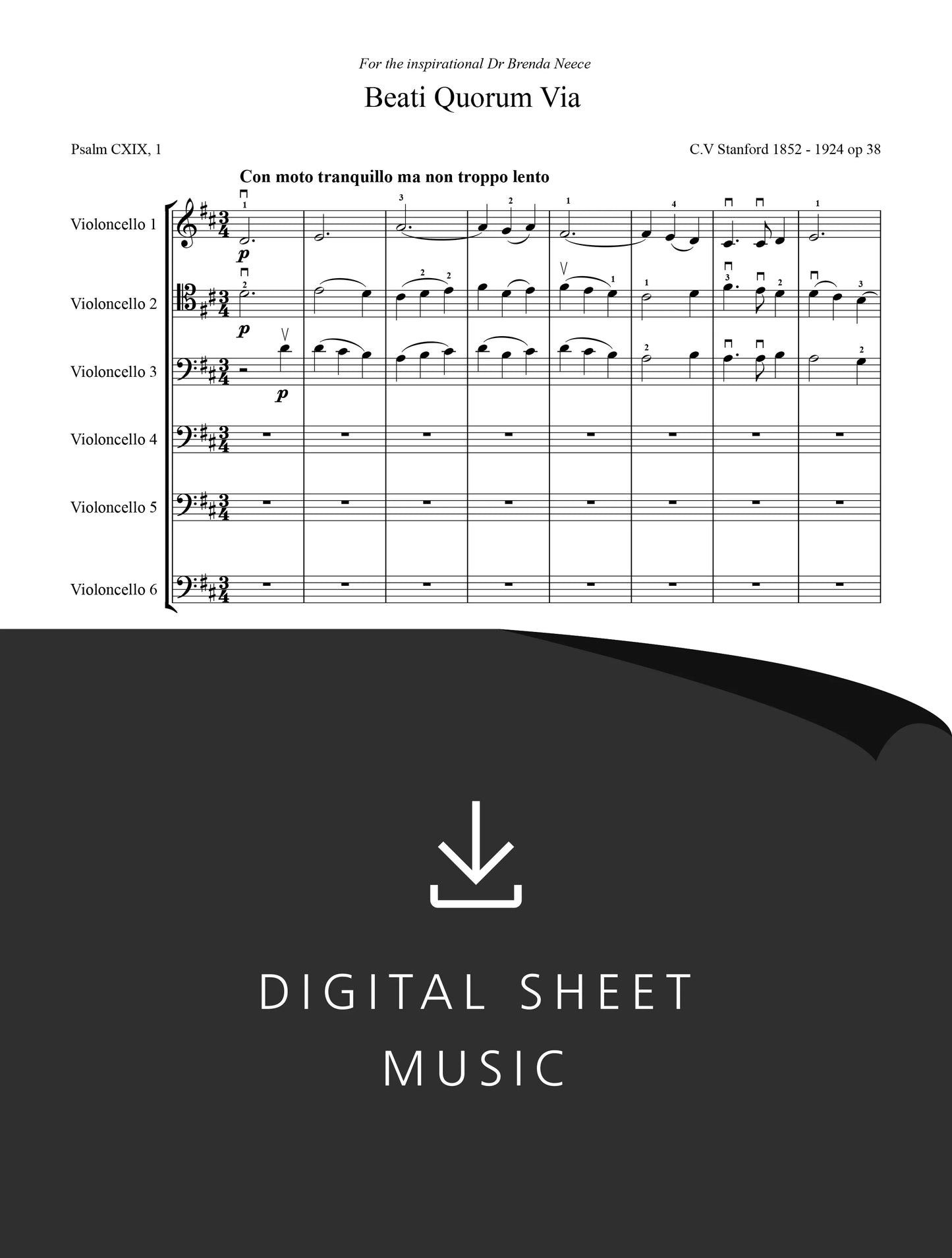 Beati Quorum Via — Charles Villiers Stanford