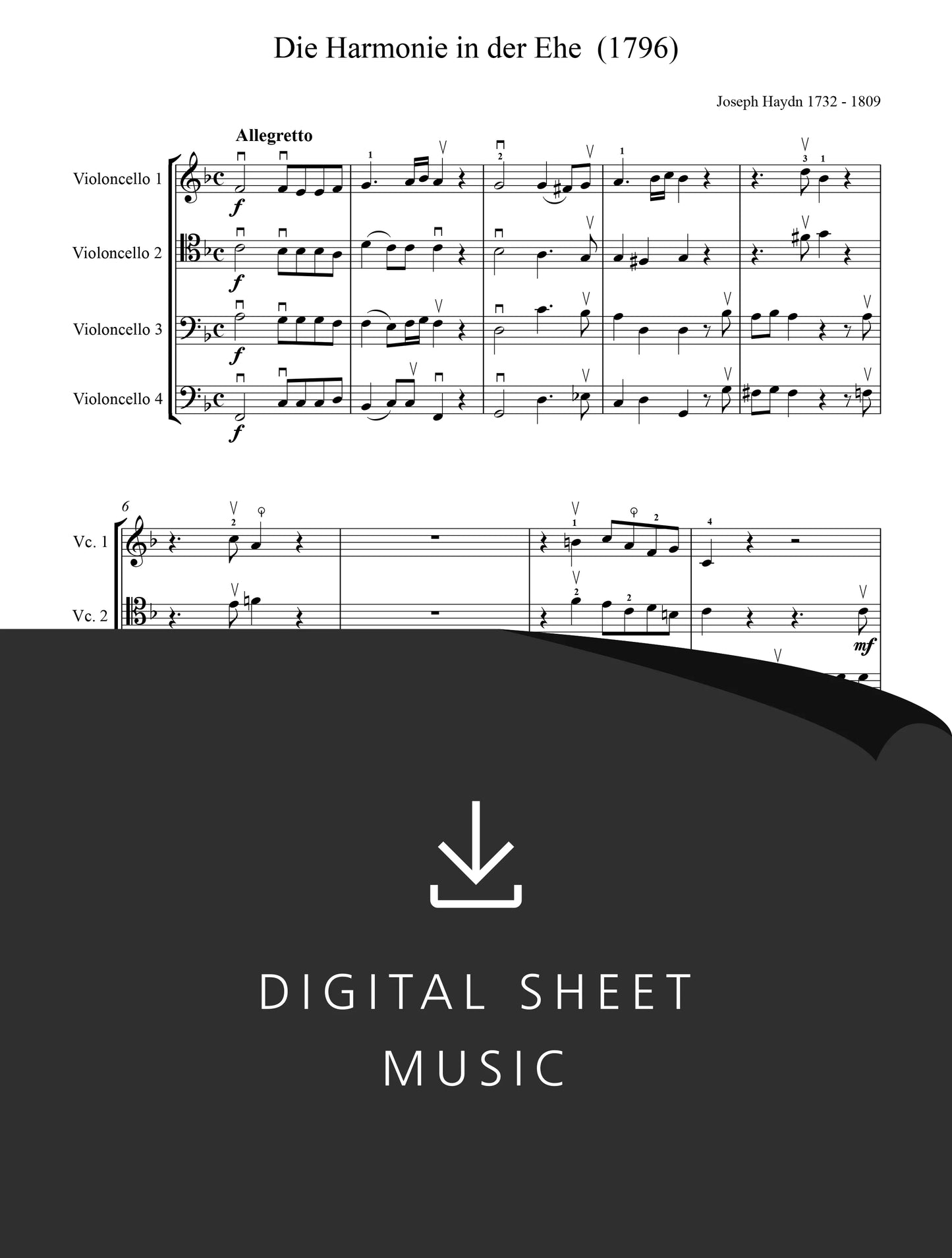 Die Harmonie in der Ehe — Joseph Haydn