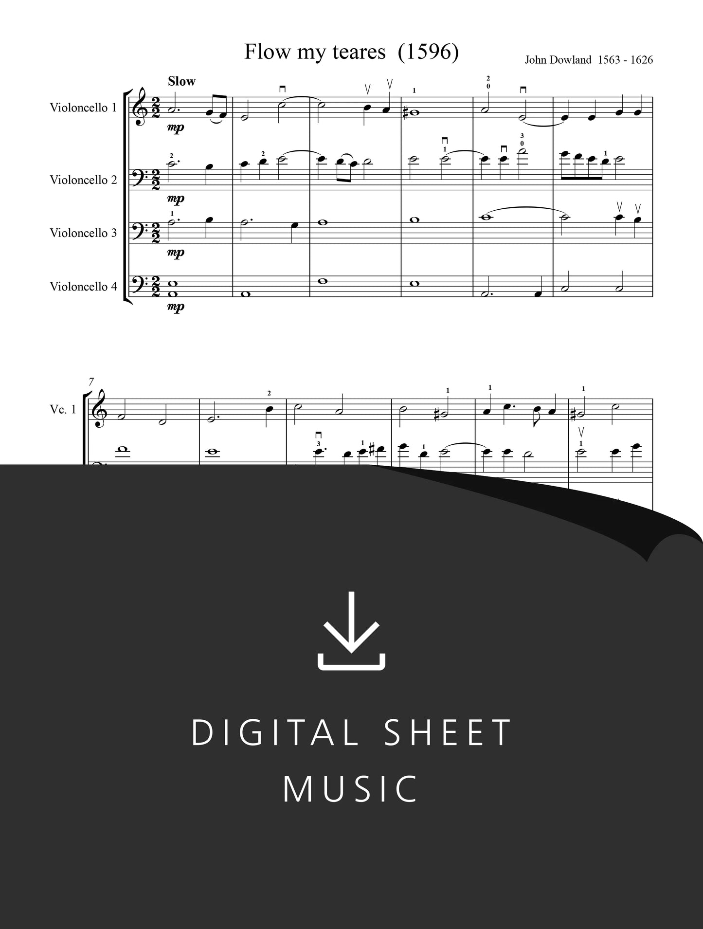 Flow My Teares — John Dowland