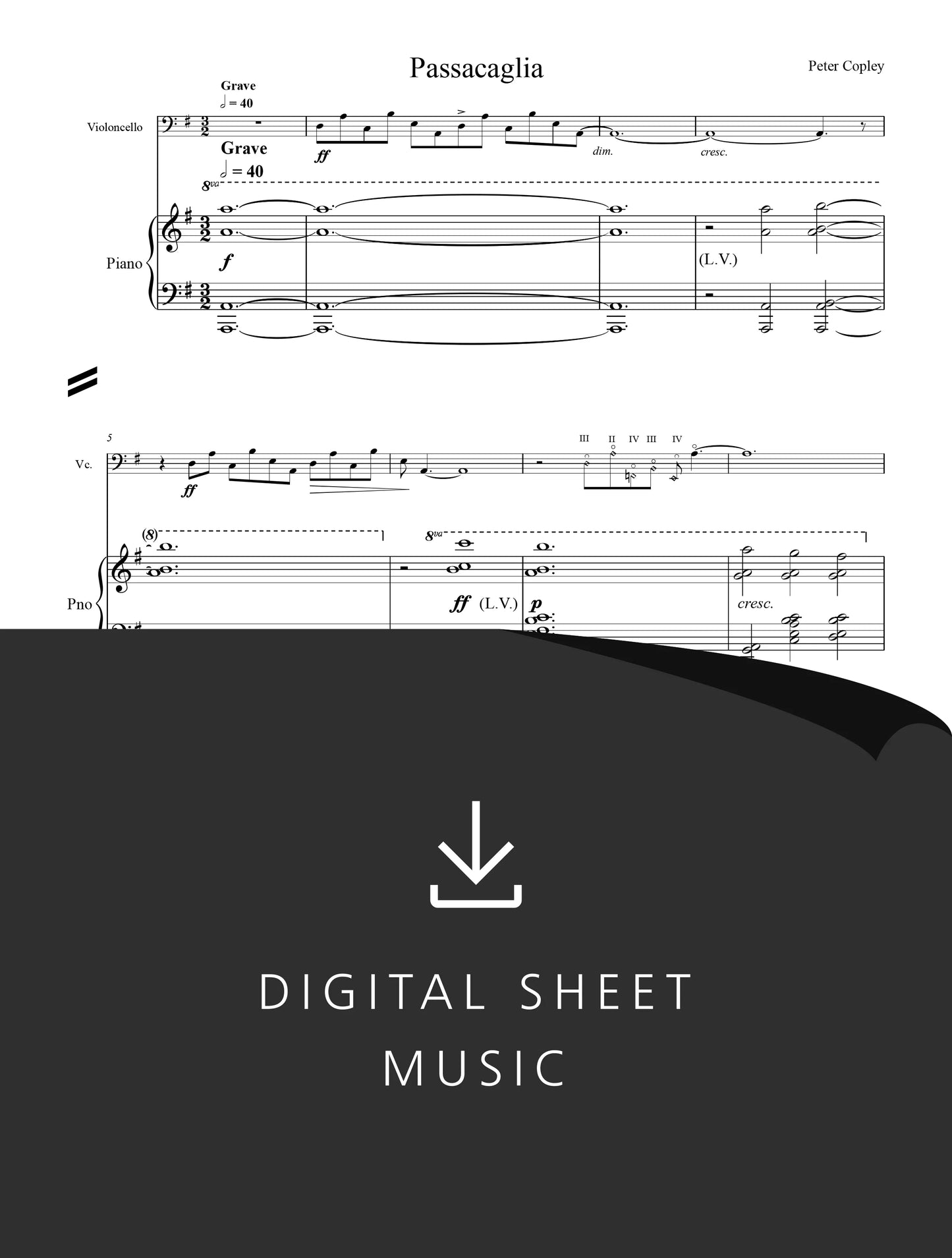 Passacaglia (1998) — Peter Copley